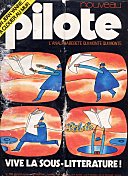 Couverture de Pilote parodiant Folon